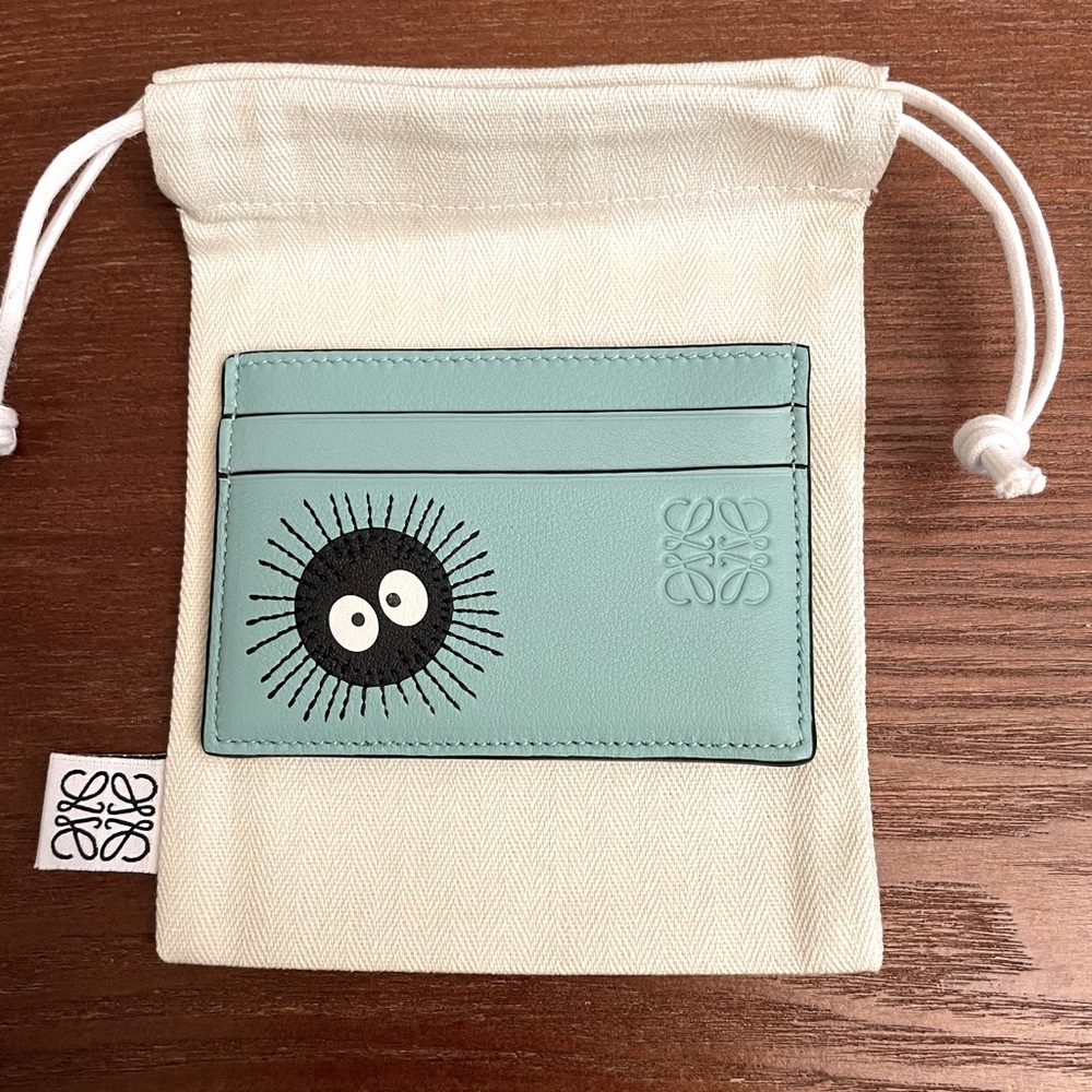 Loewe Spirited Away Leather Susuwatari Card Holder (NWT)